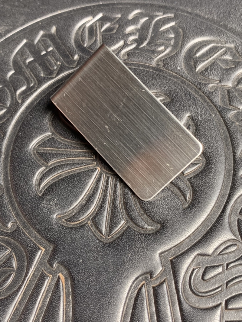 Class full chrome heart Money Clip-chrome heart accessories