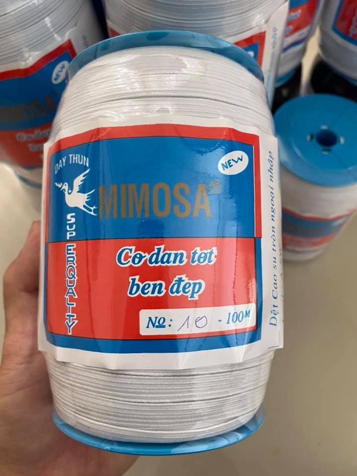 [HCM]Dây thun số 10 phụ liệu may mặc - size 8li 100 mét.