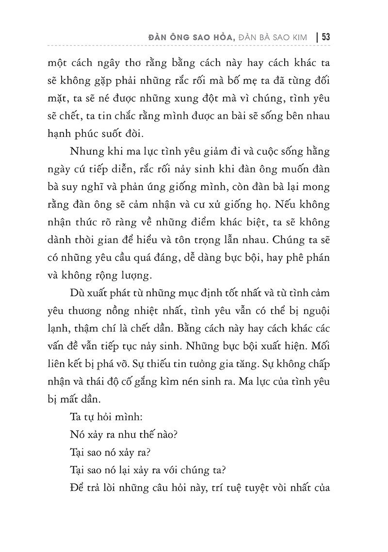 Sách Fahasa - Đàn Ông Sao Hỏa Đàn Bà Sao Kim