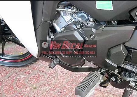 Cần số 2 chiều cho Exciter 155 sơn tính điện đen