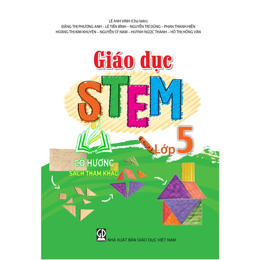 Sách - Combo 5 cuốn Giáo dục STEM lớp 1 + 2 + 3 + 4 + 5 - ĐN