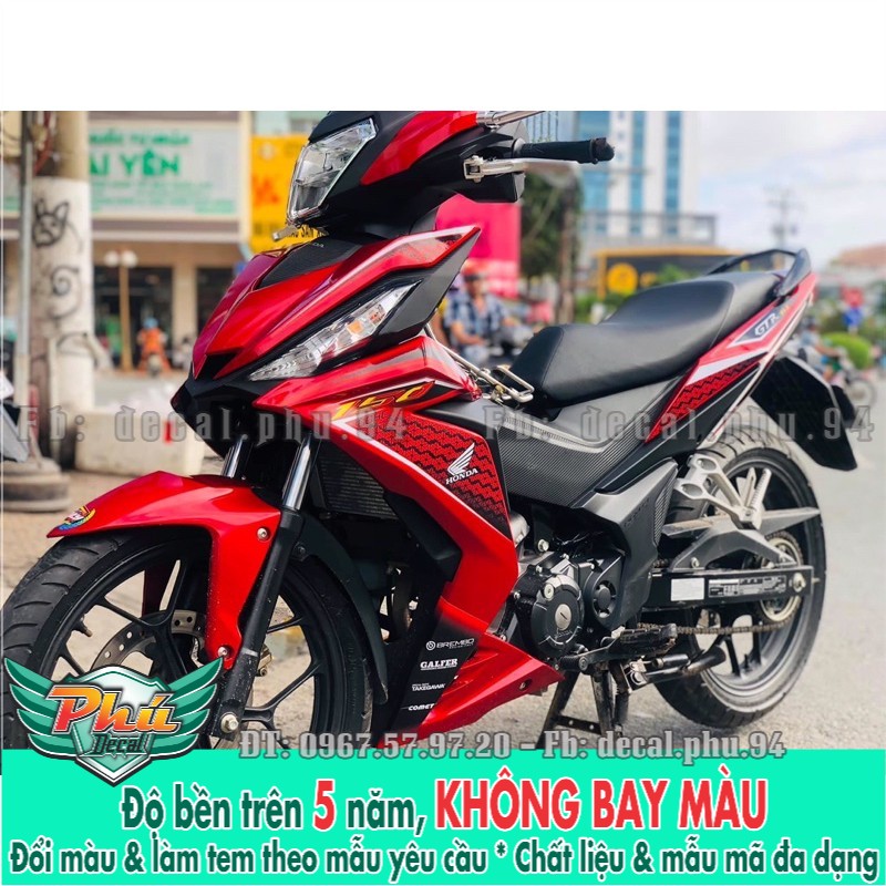 Tem rời Winner đỏ đen hoa văn mới