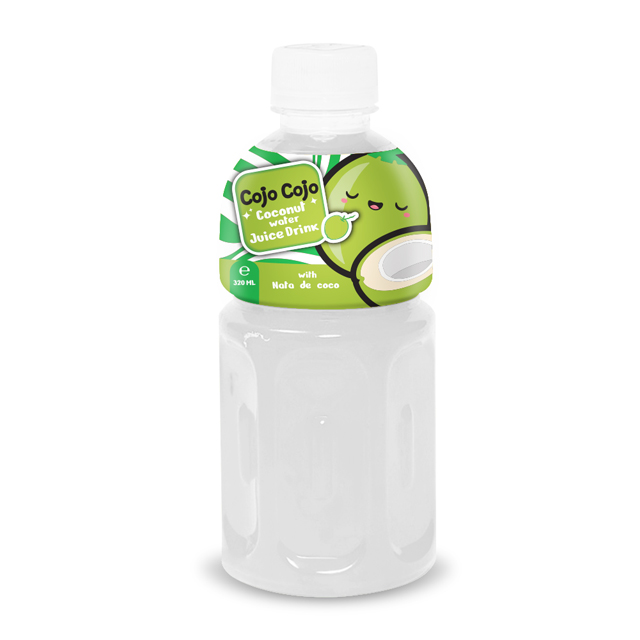 [Lốc 6 ] Nước Ép Trái Cây có thạch dừaTopping Nata de coco 320ml
