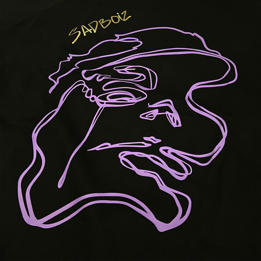 [Mã SKAMSALE8 giảm 10% đơn 200K] Áo thun SADBOIZ SAD STORY BLACK