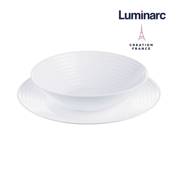 Bộ 6 Đĩa Thuỷ Tinh Luminarc Harena 27cm- LUHAN5804