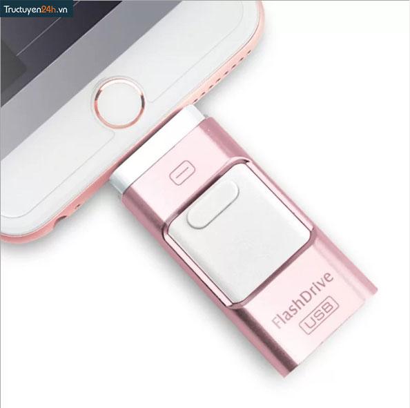Ổ Cứng Di Động Flash Drive 64GB Dành Cho Iphone, IPad, IPod, Android Và Máy Tính