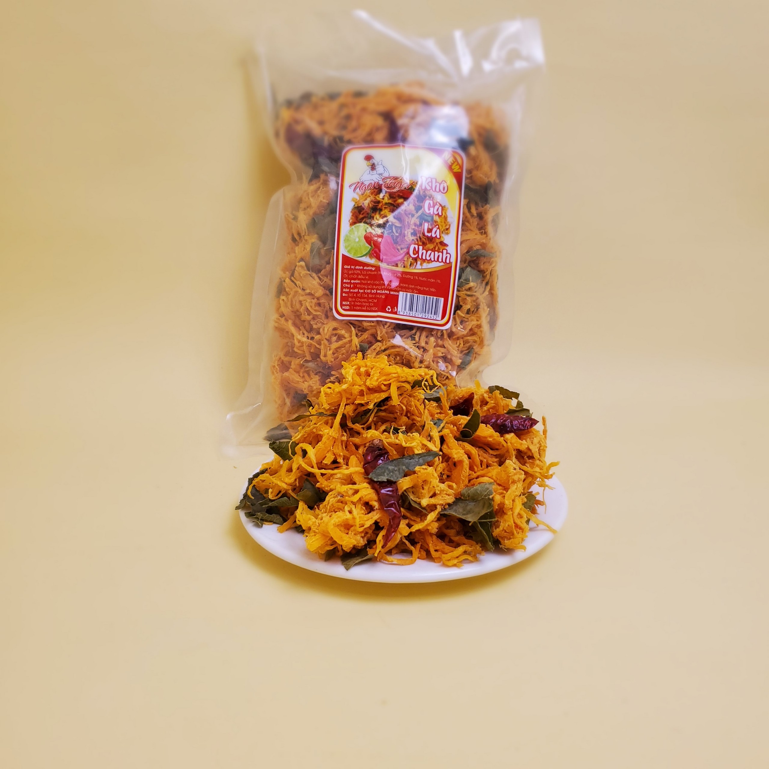 Khô Gà Lá Chanh siêu sạch thơm ngon