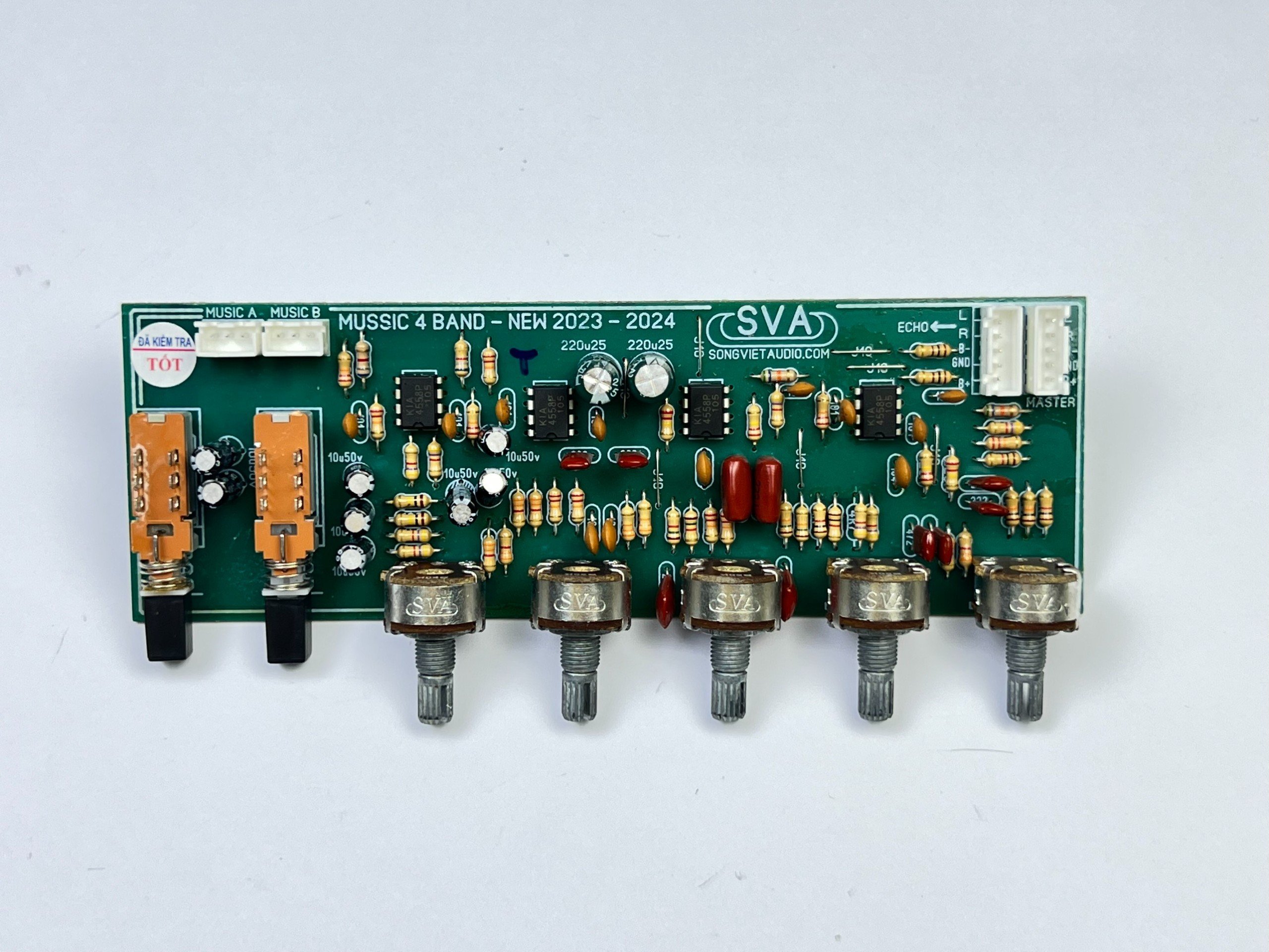MẠCH MUSIC 4IC 4 BAND - KÈM DÂY