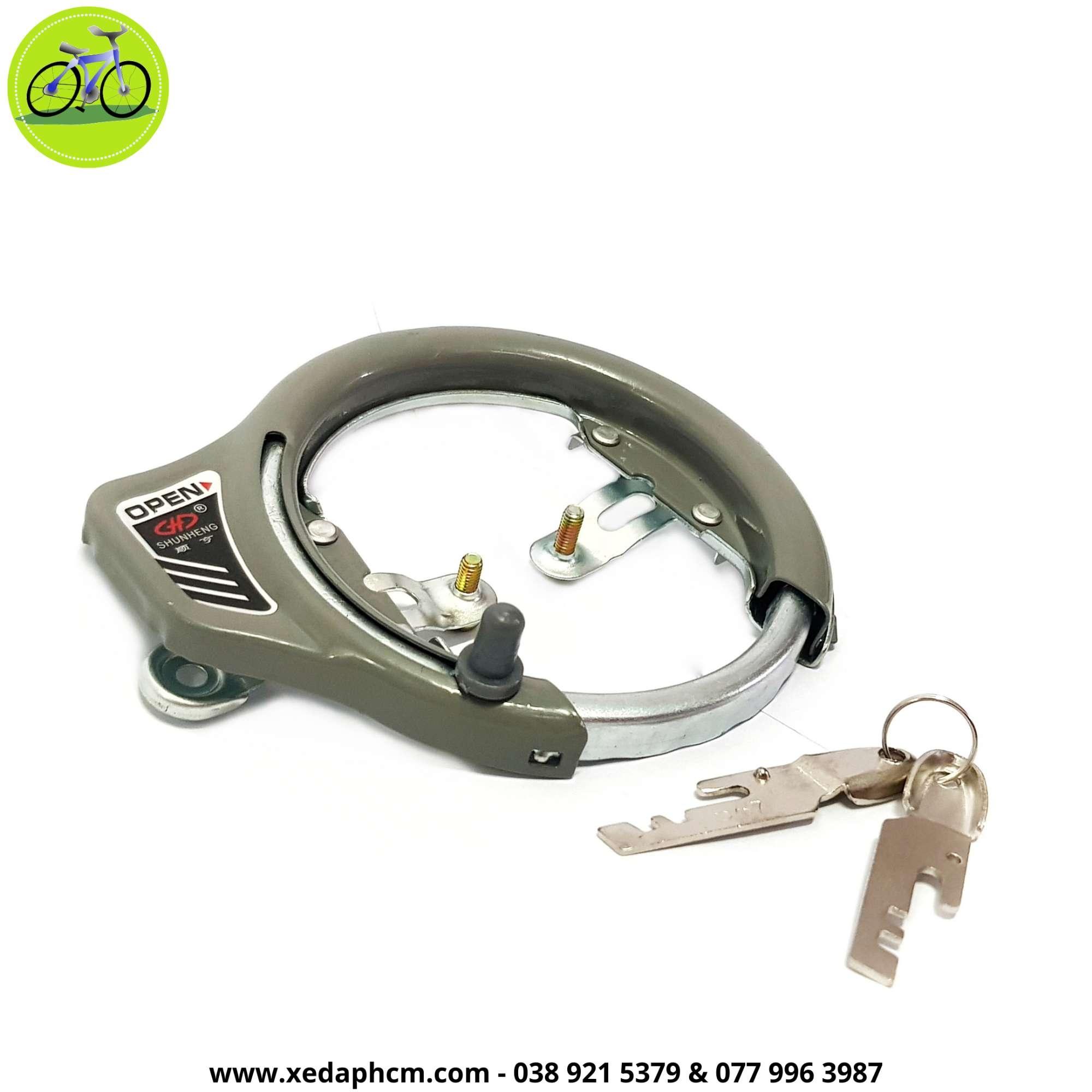 [HCM]Ổ khóa xe đạp chìa lắp sườn xe martin asama mini