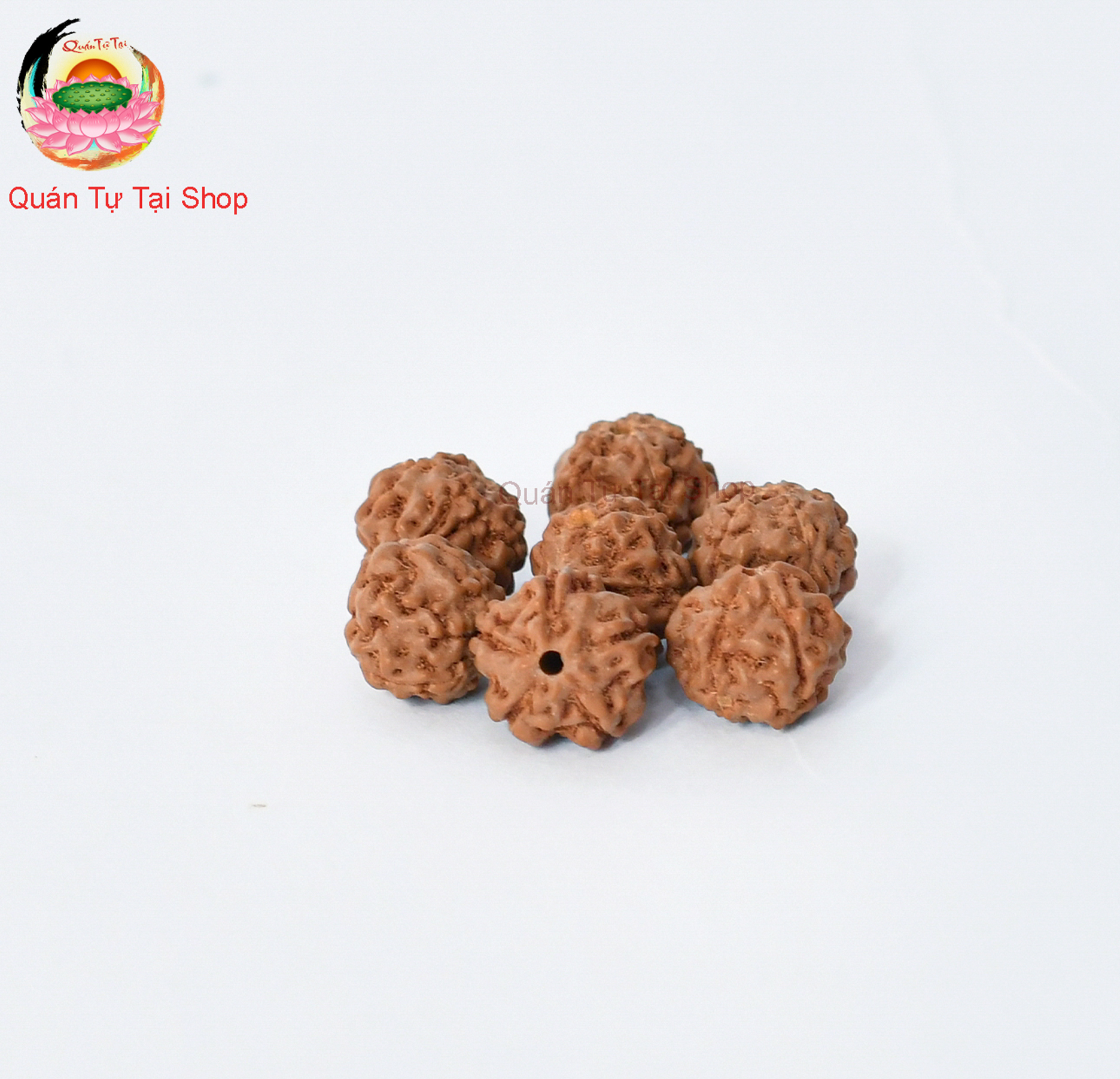 Chuỗi hạt bồ đề kim cang - Hạt 8mm, bán lẻ từng hạt ( bomco 10 hạt/ 1 lần mua)