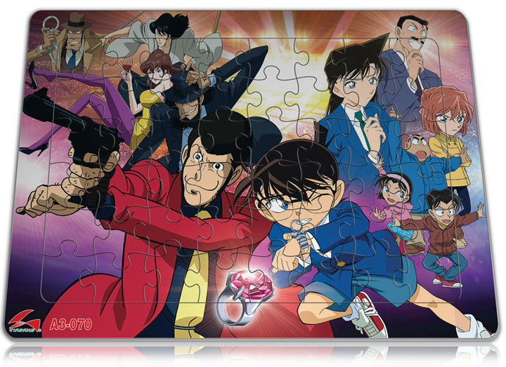 Tranh xếp hình Tia Sáng phát triển trí tuệ cho bé 048 mảnh - Thám tử lừng danh Conan - MSP: A3-070