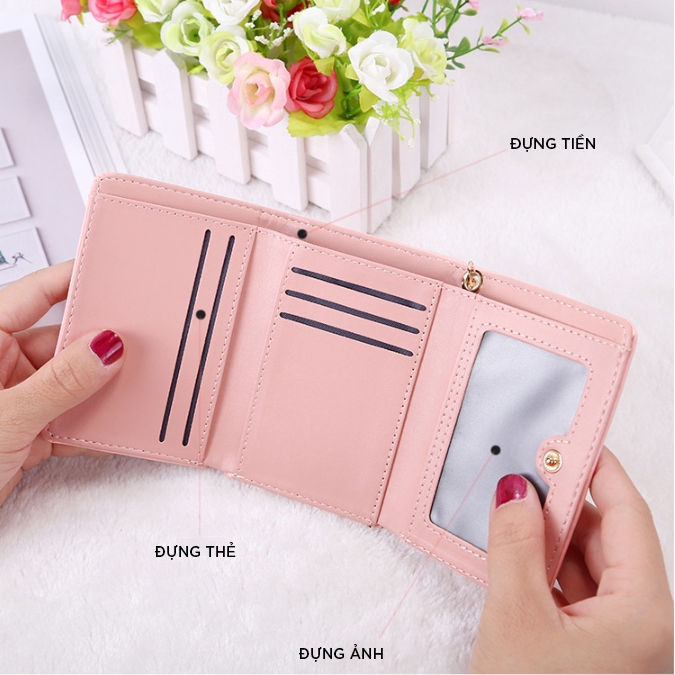 Ví Cầm Tay Mini Giá Rẻ Nhiều Ngăn ( mã VD )