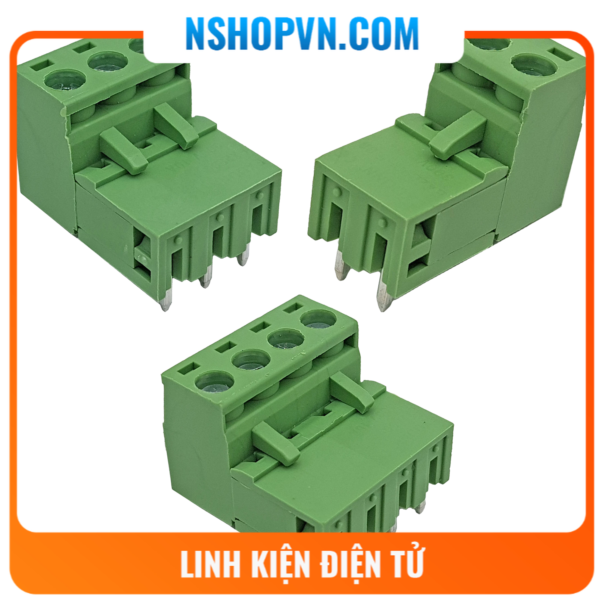 Bộ 5 Domino cong 2EDG 5.08 2P 3P 4P