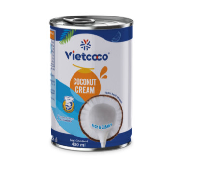 Nước Cốt Dừa Tươi Vietcoco-Lon 400ml