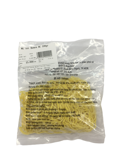 Mì sợi Ramen - gói 100gr