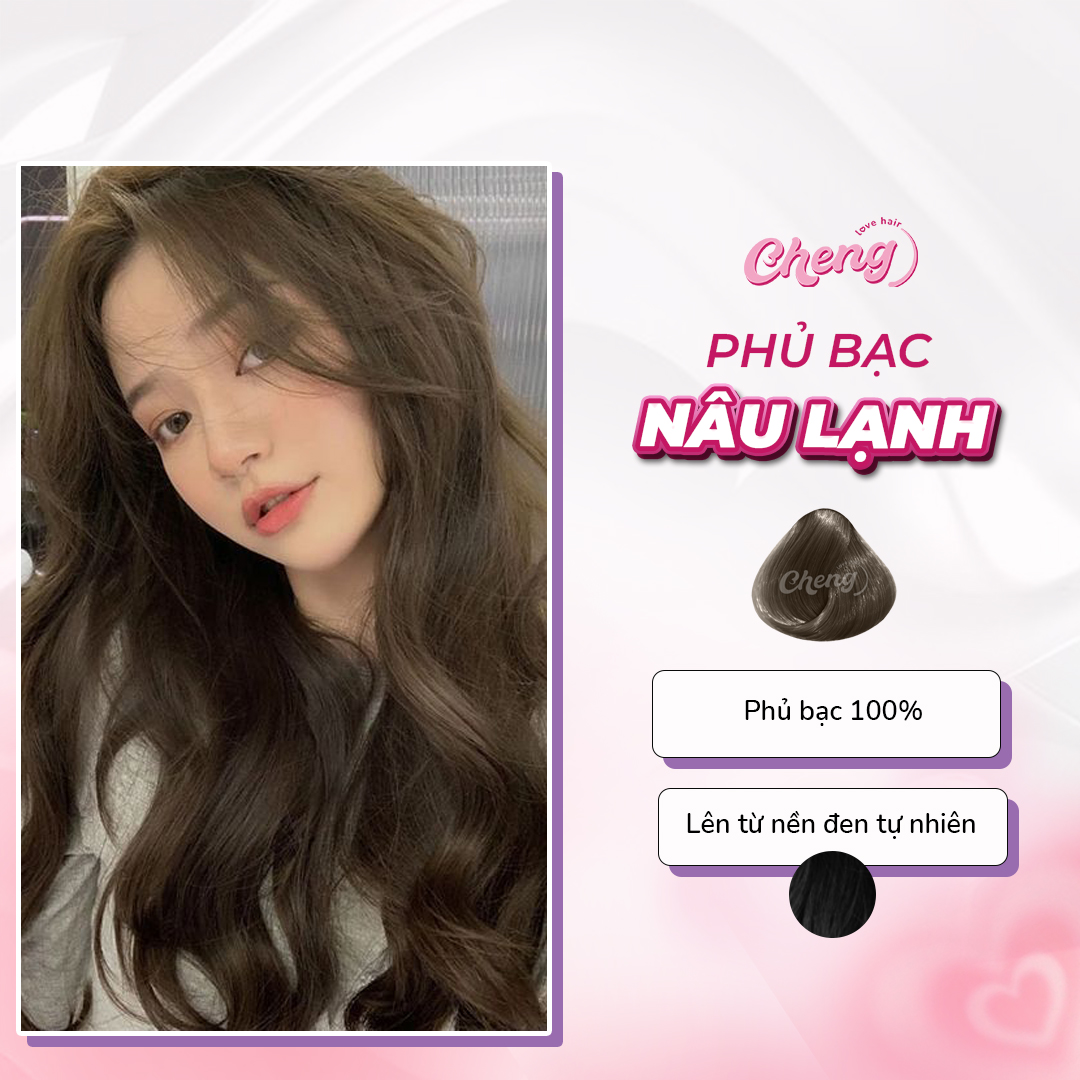 Thuốc Nhuộm Tóc PHỦ BẠC Màu Thời Trang | Chenglovehair Chenglovehairs