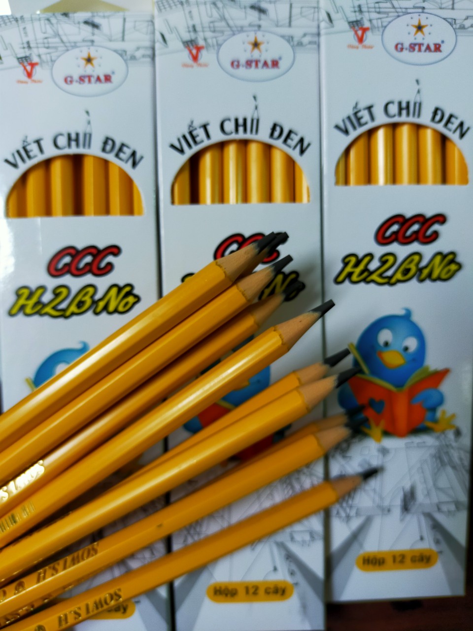 BÚT CHÌ ĐEN CCC- H2B THƯƠNG HIỆU G-STAR