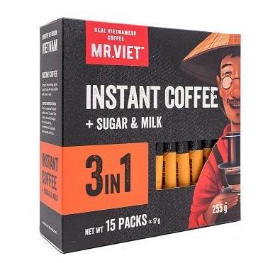 Cà phê Hòa Tan 3 trong 1 MR Viet 255g Mr Viet 3 in 1 Instant Coffee