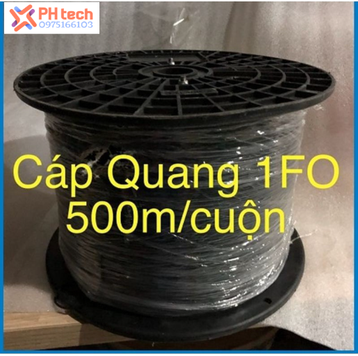 Cuộn 500m cáp quang 1fo cáp quang nhà mạng