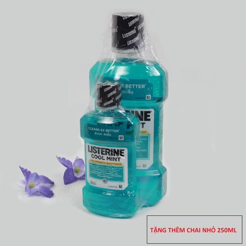 [HCM]Nước súc miệng Listerine Thái Lan 750ml+250ml