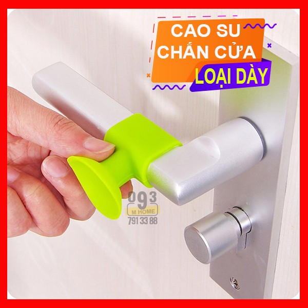 Chặn Cửa Silicon Chặn cửa Giảm Ồn Chặn Cửa Silicon Đa Năng Dạng Ống