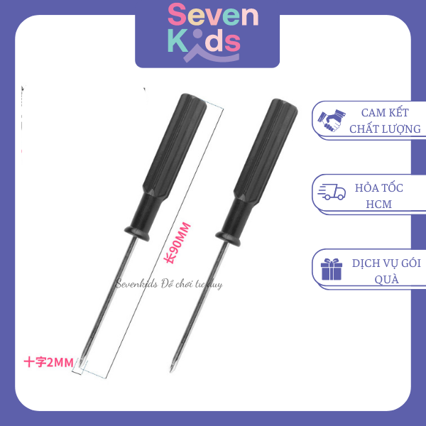Tua vít 4 cạnh 2mm, tua vít mini mở đồ chơi