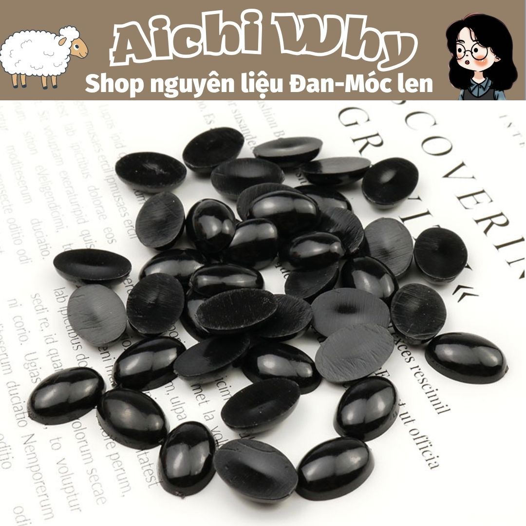 Mắt thú Oval nhiều size