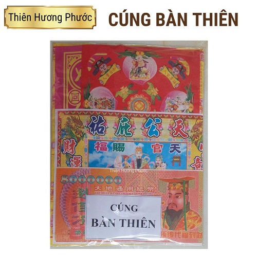 Cúng bàn thiên bàn thờ ngoài trời