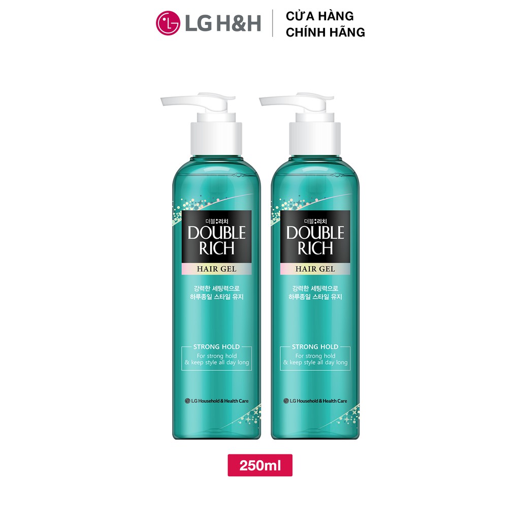 [HCM]GEL GIỮ NẾP TÓC CỰC MẠNH CHO TÓC UỐN DOUBLE RICH 250ML