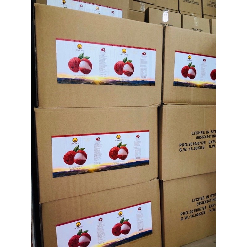 Vải thiều ngâm nước đường 565g