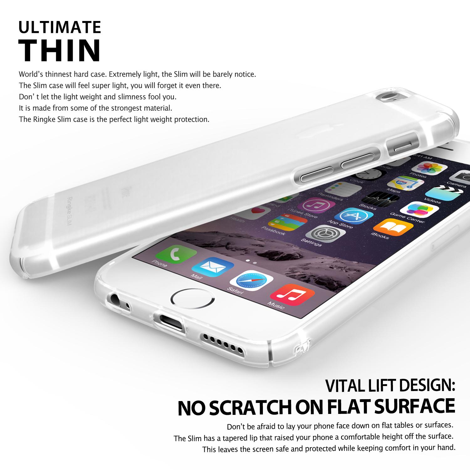 Ốp lưng Ringke Slim iPhone 6 / 6s– Nhập khẩu Hàn Quốc