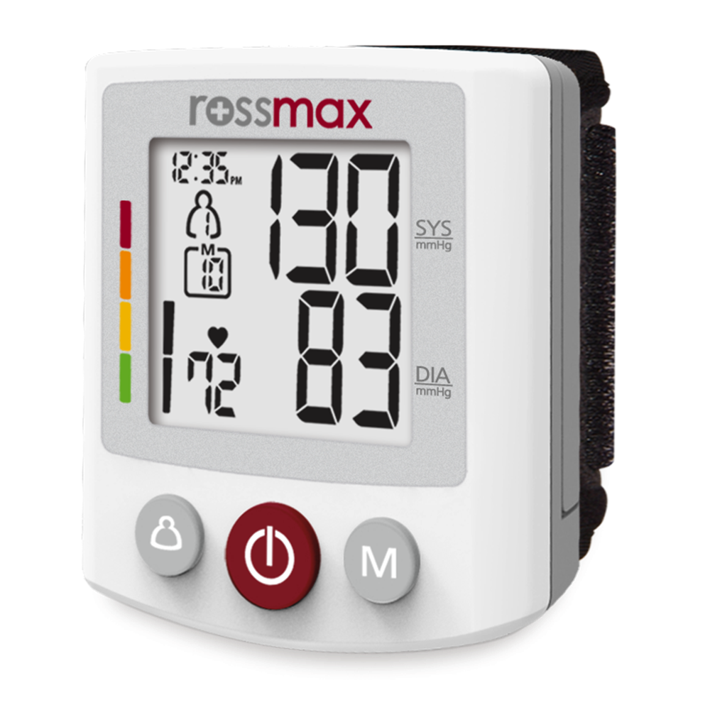Máy đo huyết áp cổ tay Rossmax S150