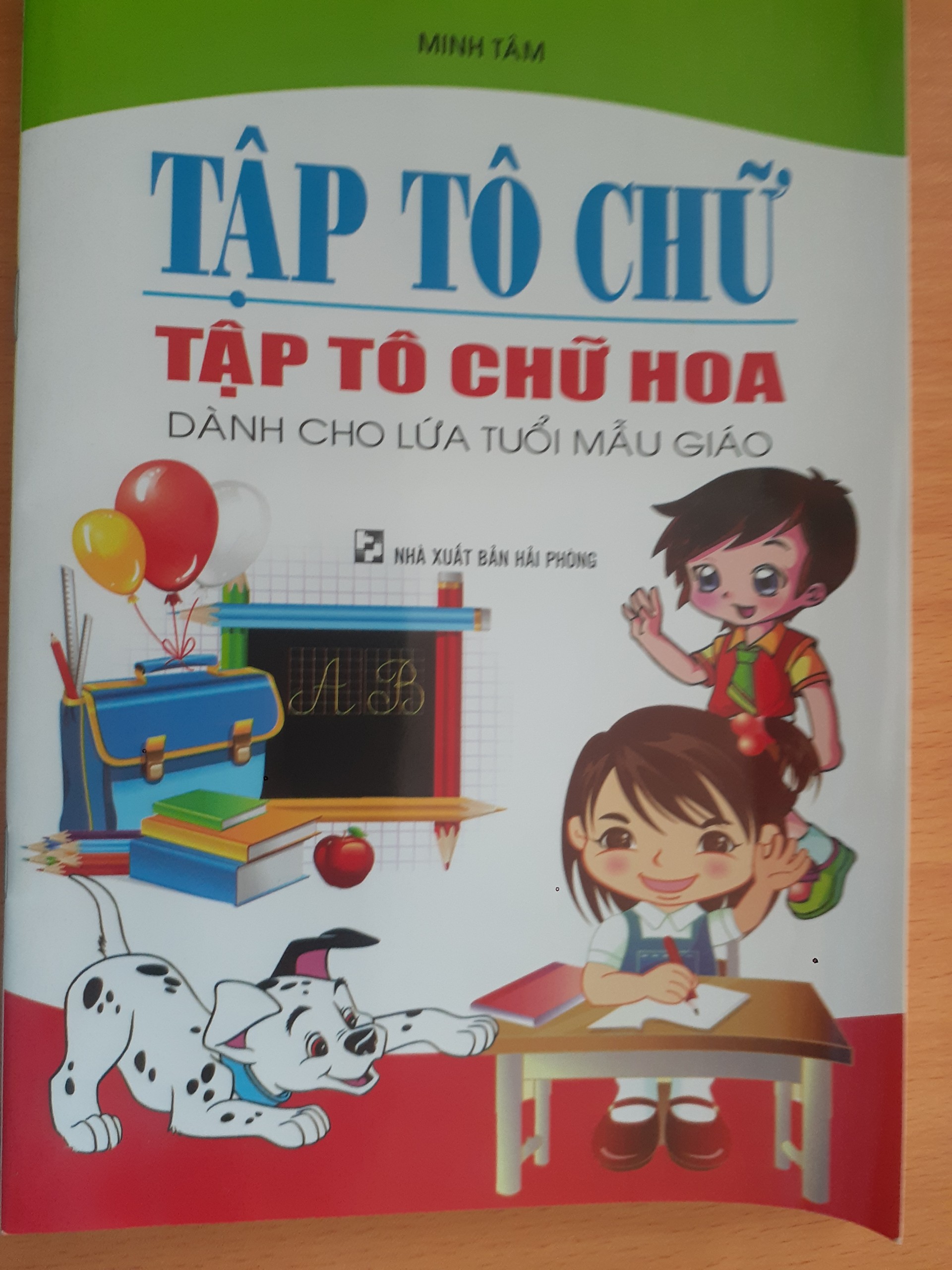 Combo 5 cuốn tập tô chữ hoa dành cho mẫu giáo
