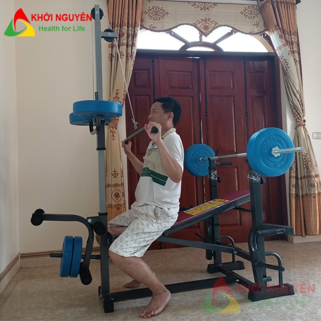 Ghế tập tạ đa năng KN-116, ( Không bao gồm đòn và tạ)
