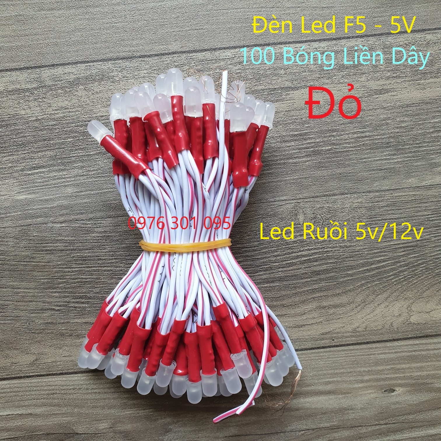 Led Ruồi Liền Dây 12v ( 100 bóng/dây )