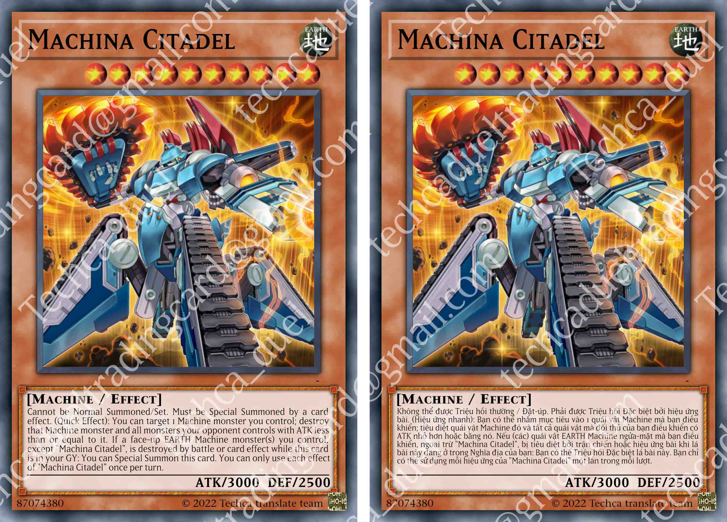 [Bài In Tiếng Việt] Bộ bài Yugioh - Structure Deck - Mechanized Madness Deck