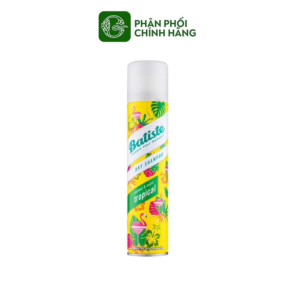 Dầu gội khô Batiste Dry Shampoo 120gr