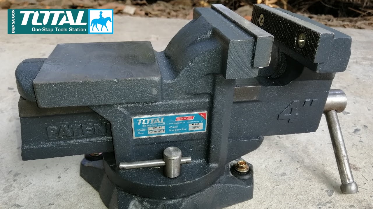 Êtô eto kẹp 4inch Bench Vice Total THT6146 HBV084