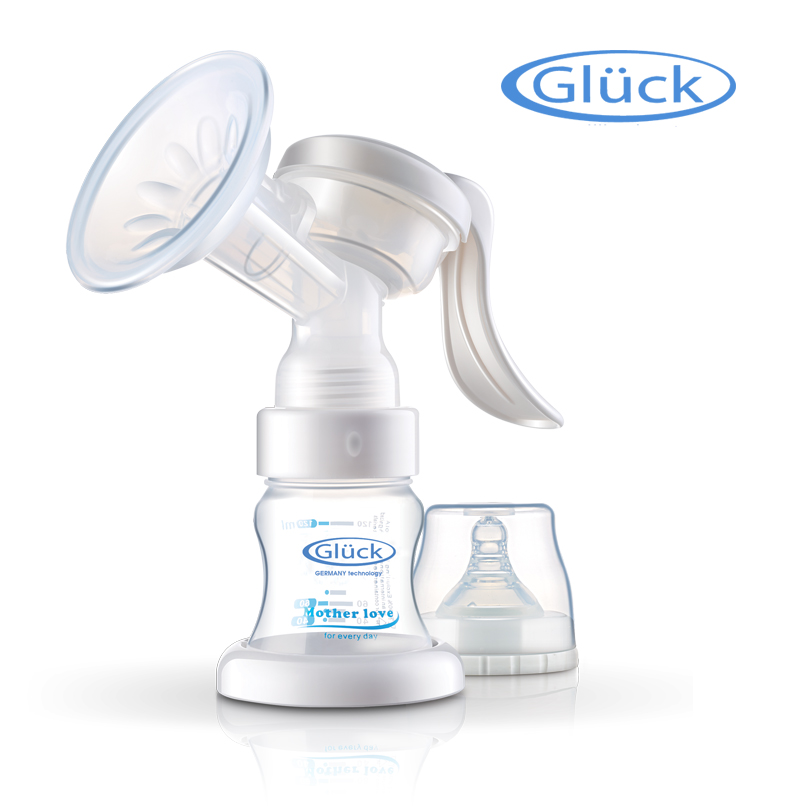 Dụng cụ hút sữa bằng tay Gluck GP22-2 (loại 2 bình cổ rộng và hẹp)