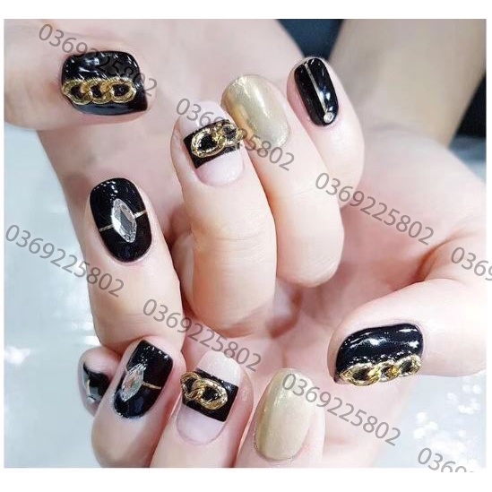 Hũ 15 dây xích 3 mắt phối màu