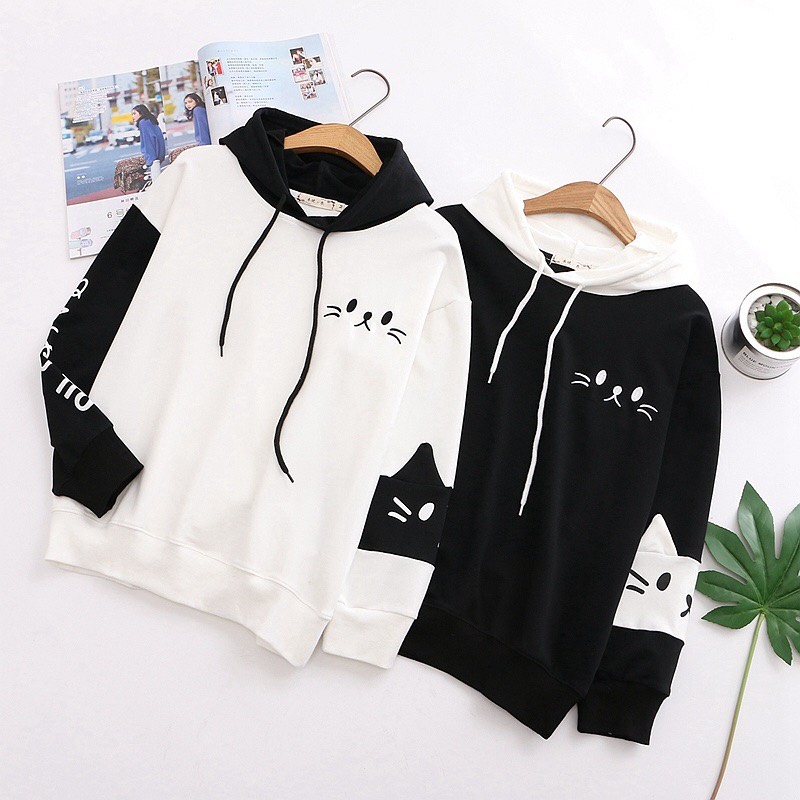 [HCM]ÁO HOODIE MÈO ĐỘC ĐÁO