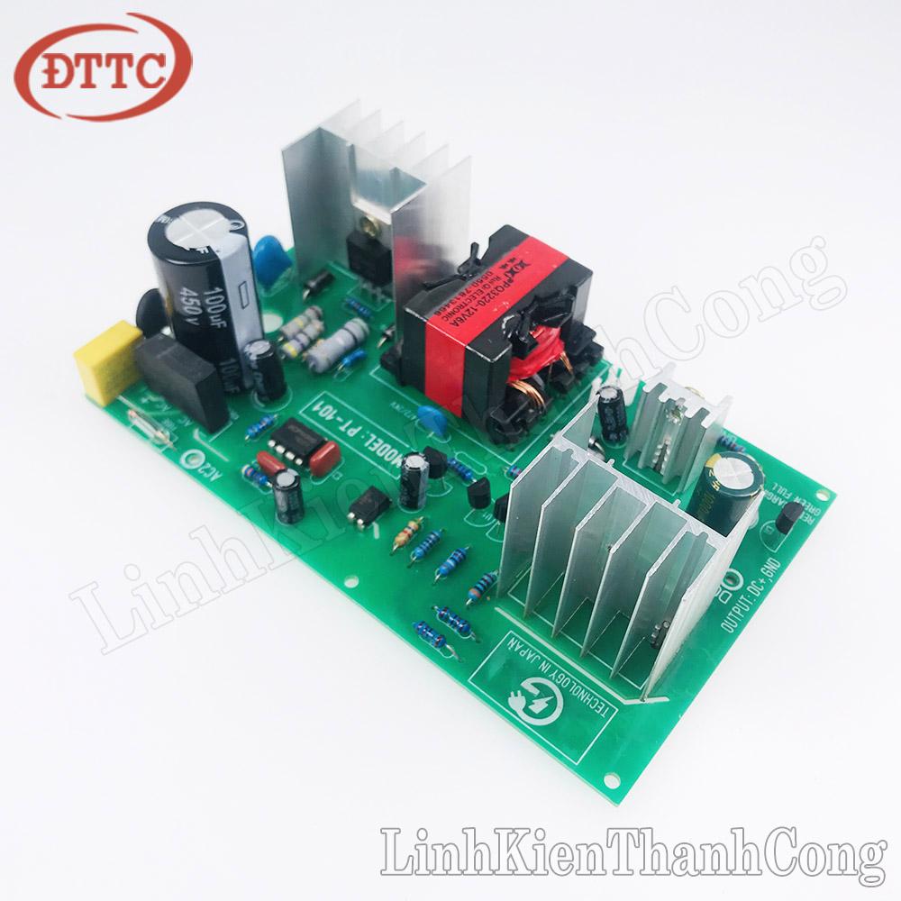 Mạch Sạc Acquy 12V 6A Sạc Acquy 0-80Ah (Mẫu Cải Tiến)