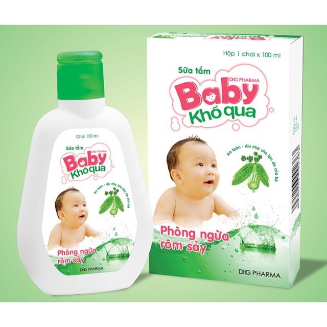 [HCM]Sữa tắm Baby khổ qua 100ml