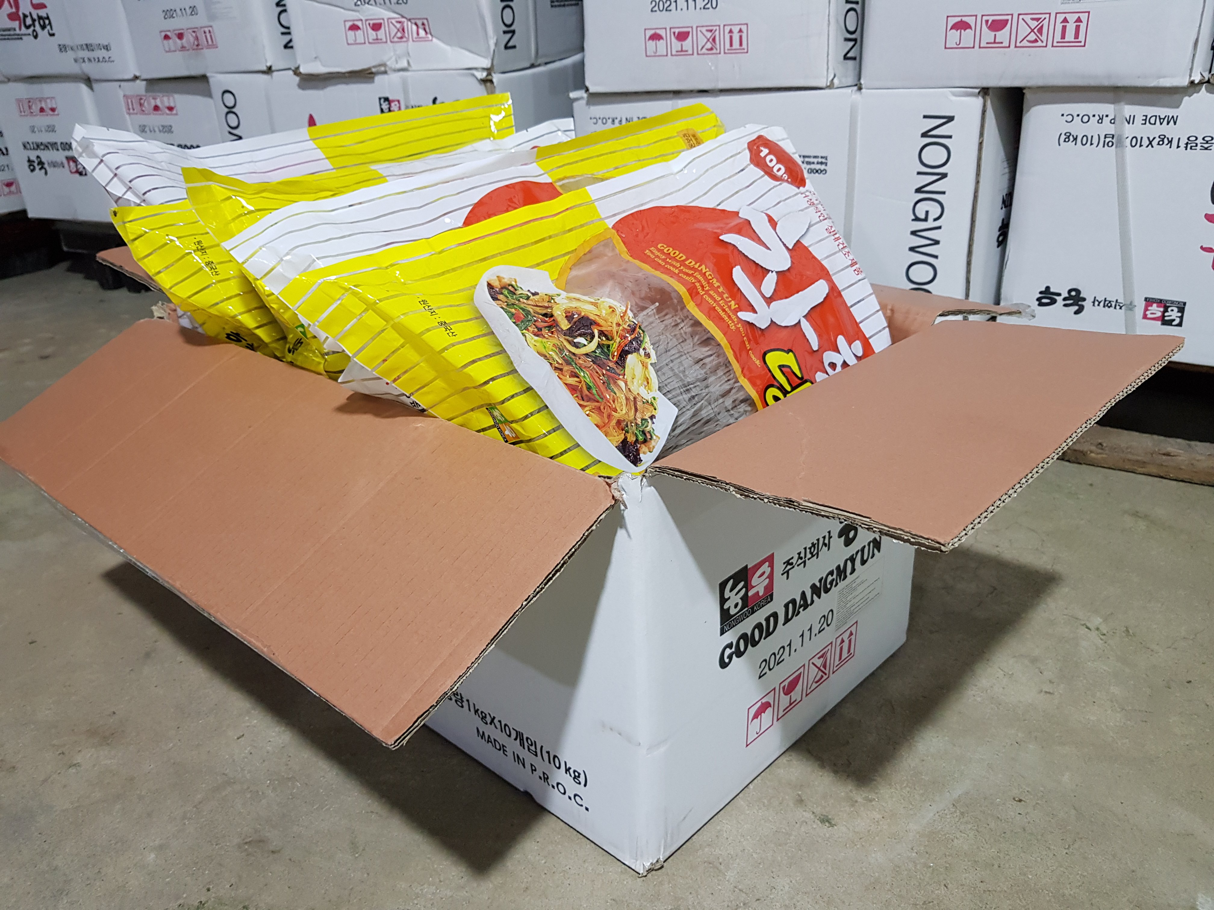 1kg Miến khoai lang hàn quốc date luôn mới (Miến gogi hàn quốc)