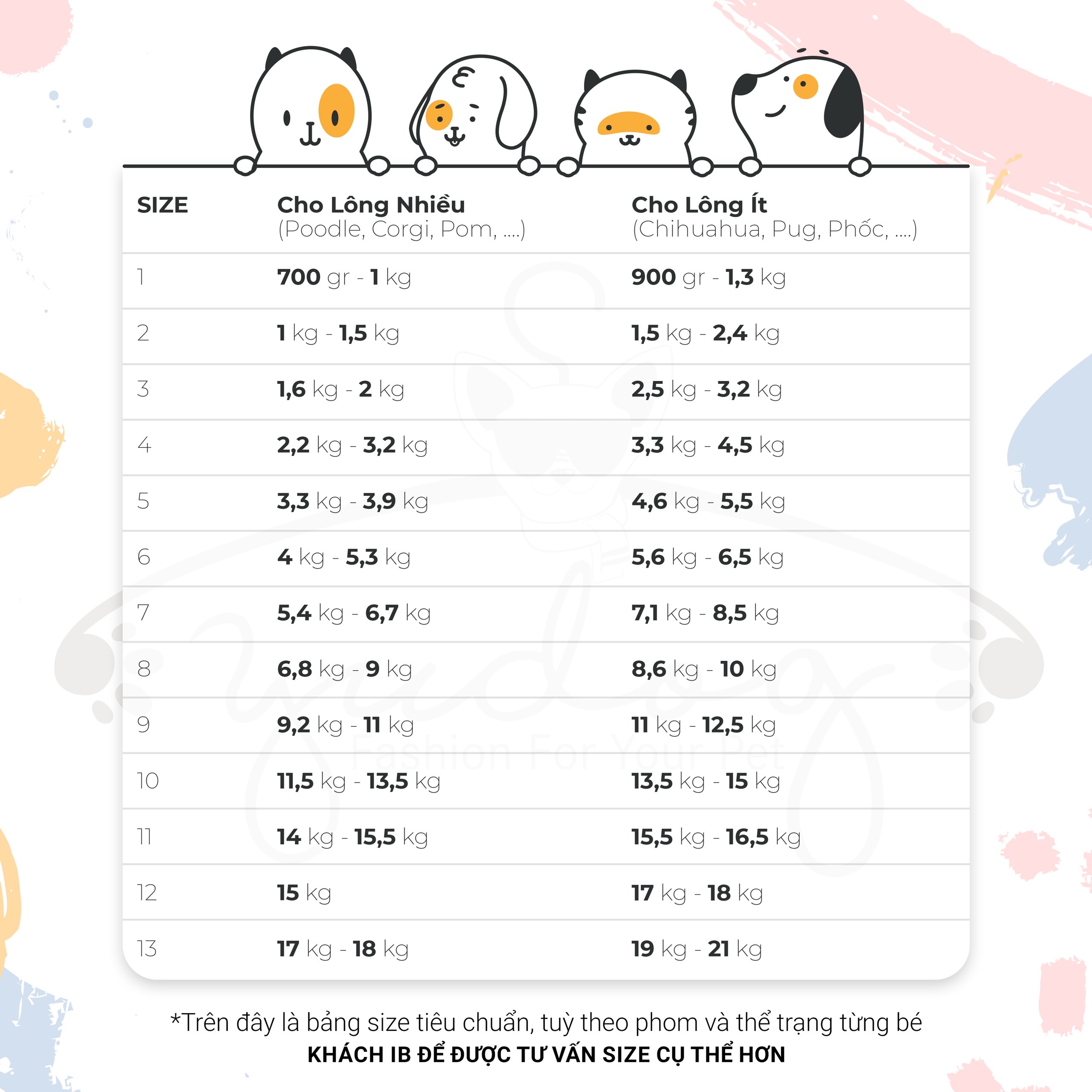 Sơ mi cho chó mèo thú cưng yudog