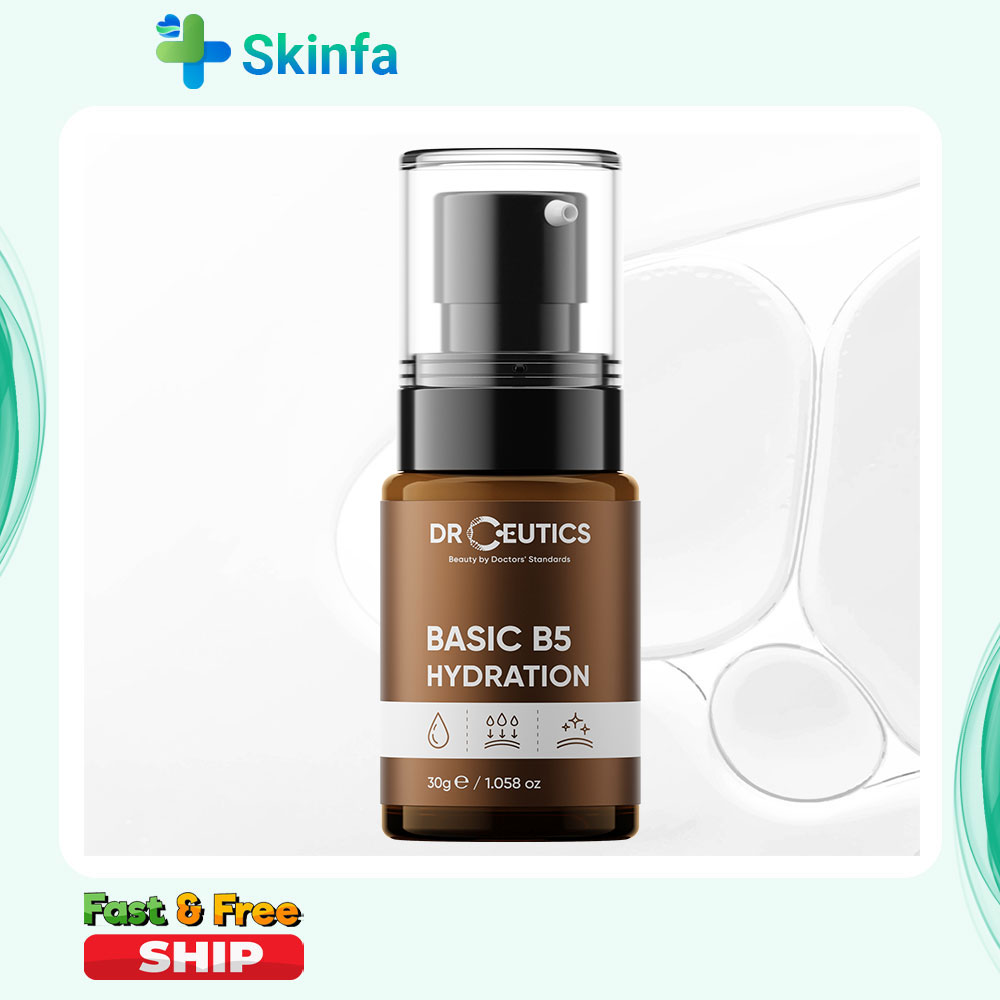 Serum DrCeutics Basic B5 Hydration 5% Cho Da Dầu Mụn
