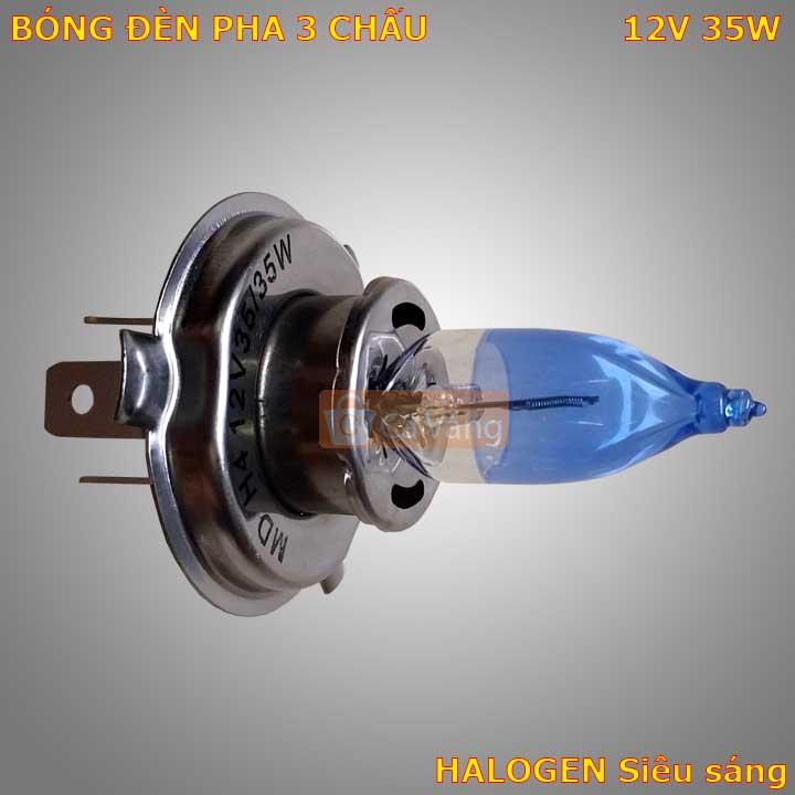 [HCM]Bóng đèn Pha xe máy 12V 35W Halogen siêu sáng