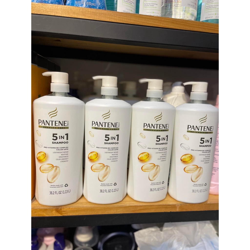 [HÀNG CAO CẤP] DẦU GỘI PANTENE 5IN1 CHAI 1.13L - MỸ