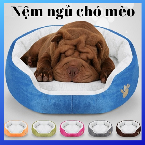 Nệm ngủ cho chó,mèo, đệm ấm cho chó mèo và các thú cưng trong nhà,hút ẩm,ấm áp, siêu dể thương