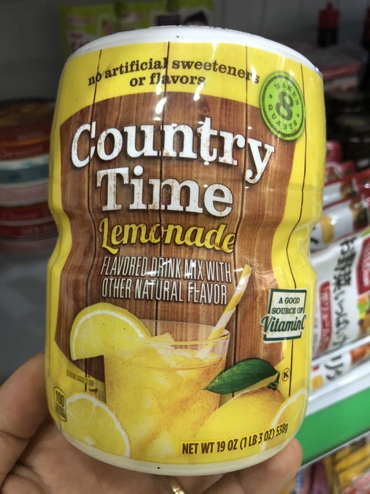 Bột pha nước trái cây Country Time 538g